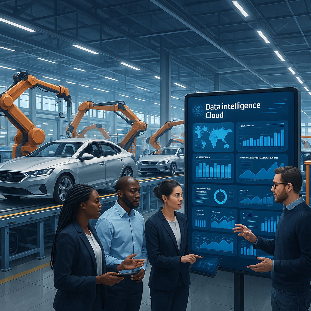 A Data Intelligence Cloud for Automotive Industry Analytics
