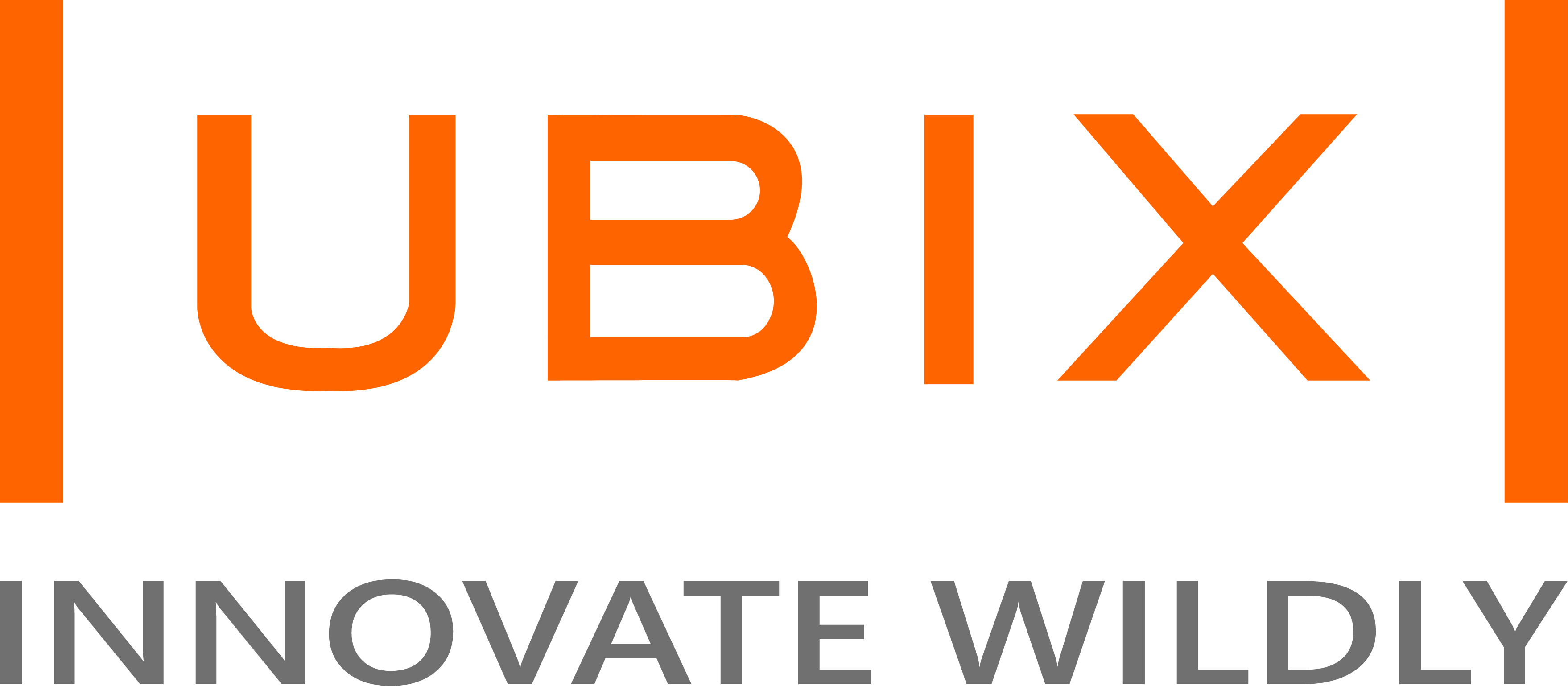 New UBIX Logo - Innovate Wildly - Clear