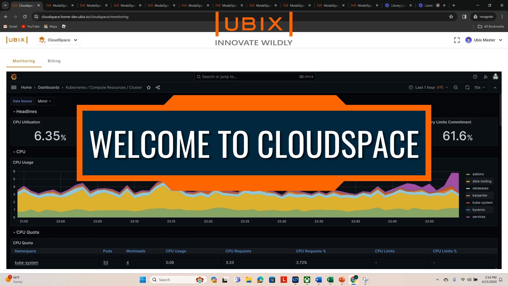 Welcome to CloudSpace