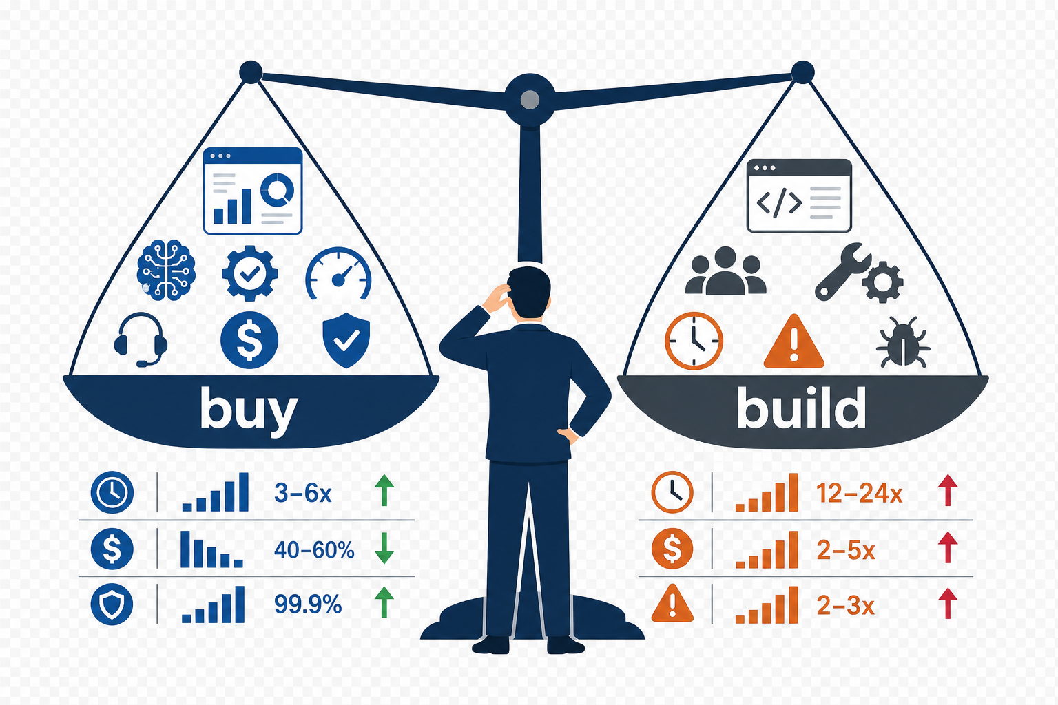 Understanding the Value of UBIX.AI versus In-House Build