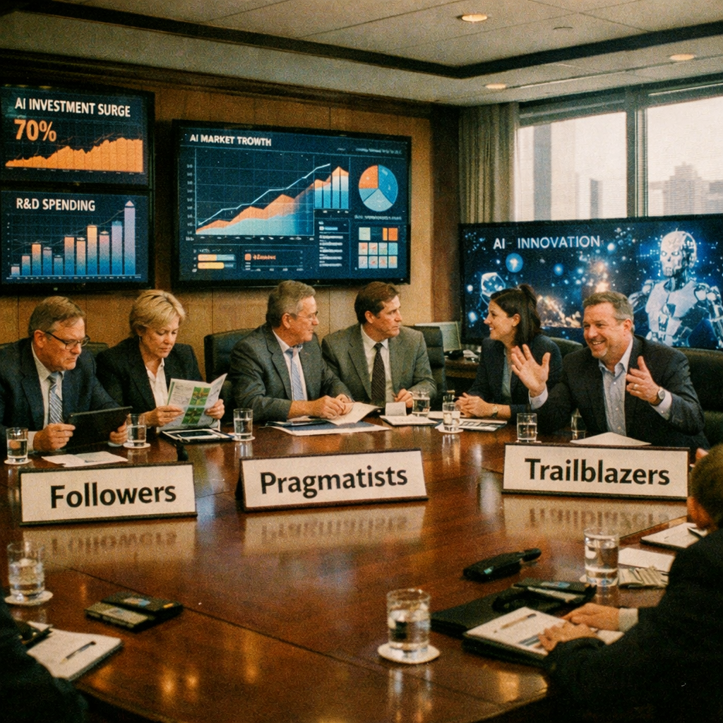 3 Types of CEOs Emerge for AI Transformation