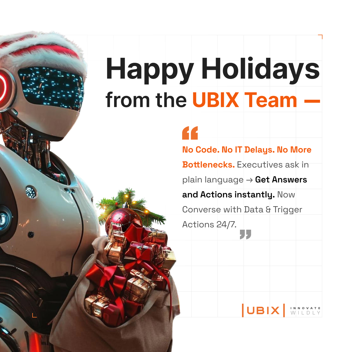 Happy Holiday from the UBIX Family to Yours